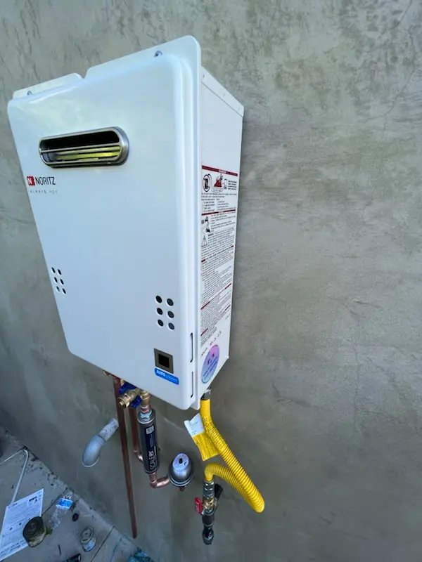 Tankless water heater installation for East Greenville homes